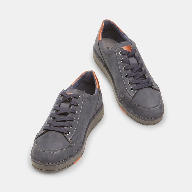 Baskets pour homme en cuir nubuck, 