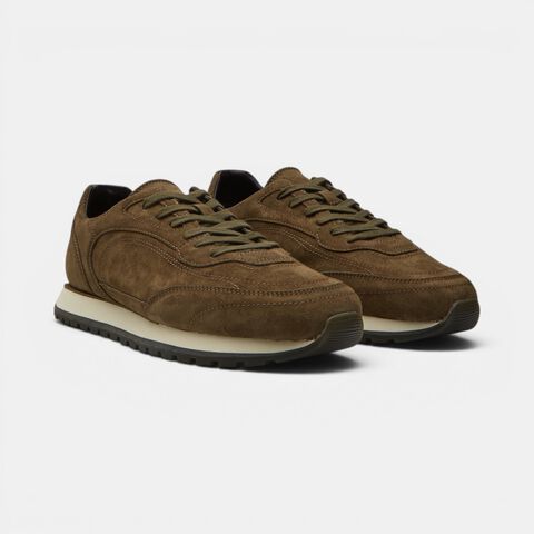 Baskets homme Bata, Kaki
