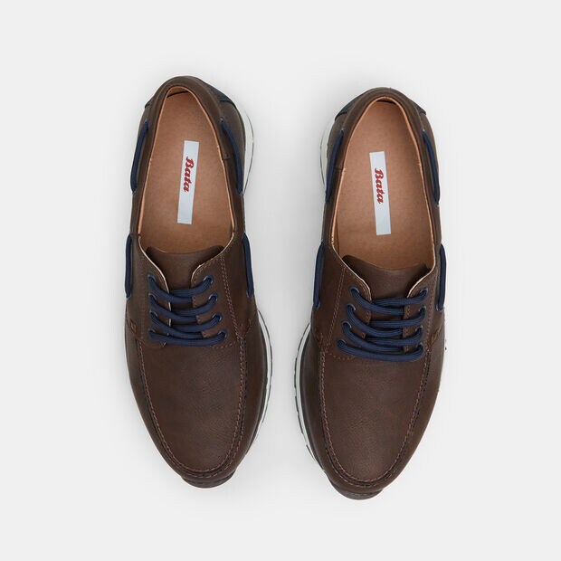 Chaussures d'&eacute;t&eacute; casual pour homme BATA, Marron
