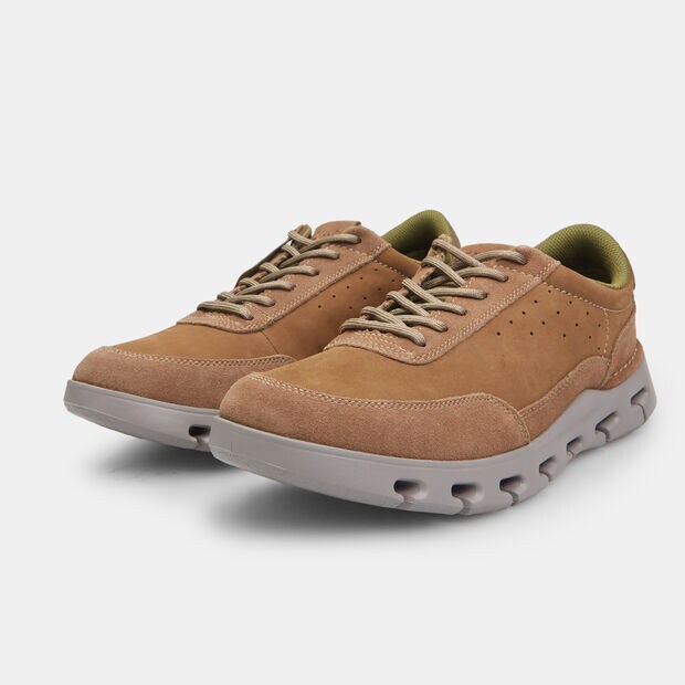 Sneakers pour homme Clarks Nature X One en nubuck, Beige