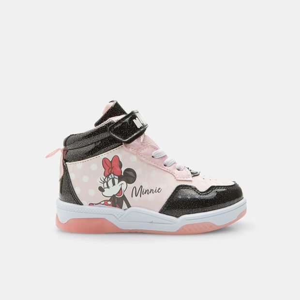 Sneakers mid pour fille Minnie, Noir