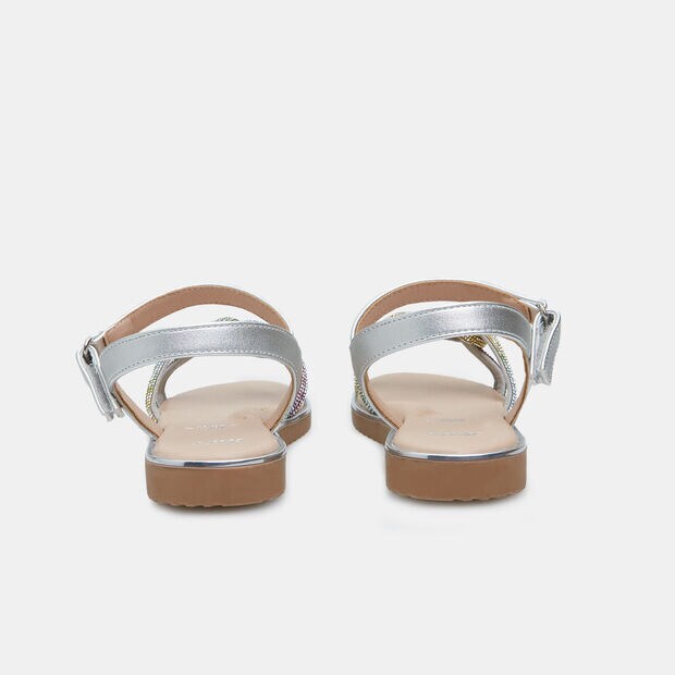 Sandales pour fille, Argent