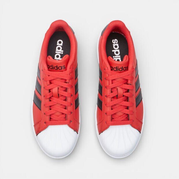 Baskets pour gar&ccedil;ons Adidas STREETTALK, Rouge
