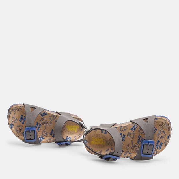 Sandales pour gar&ccedil;on Bubblegummers, Gris