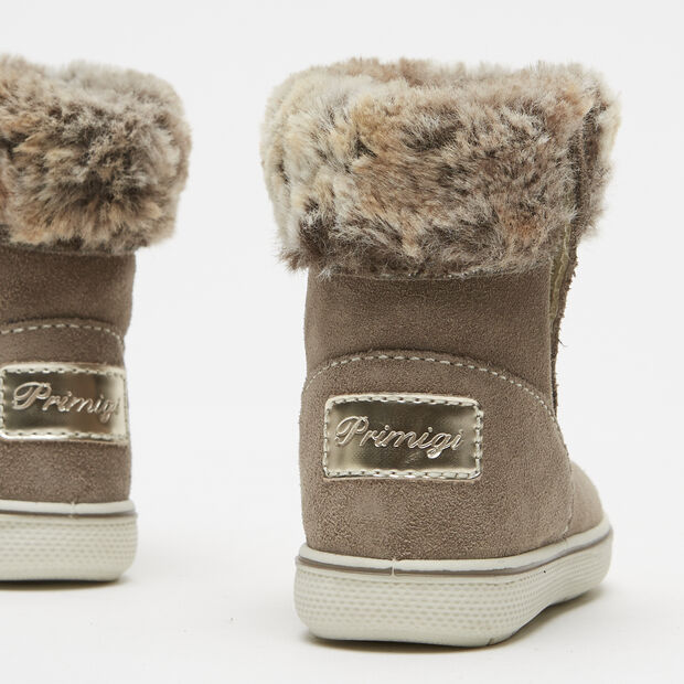 Boots pour fille en fausse fourrure, 