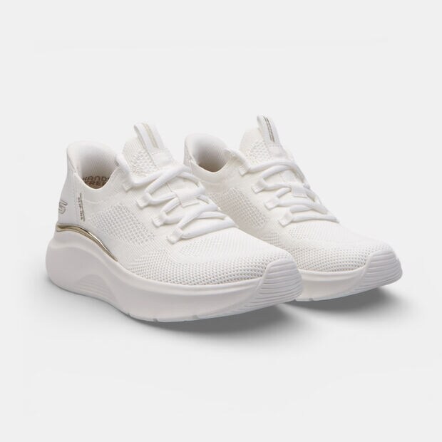 Baskets femme Skechers, Blanc