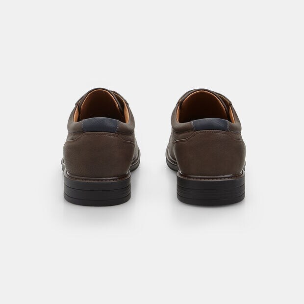 Chaussure &agrave; lacets pour homme Bata, Marron