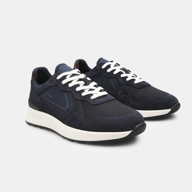 Sneakers en daim pour homme BATA, Bleu