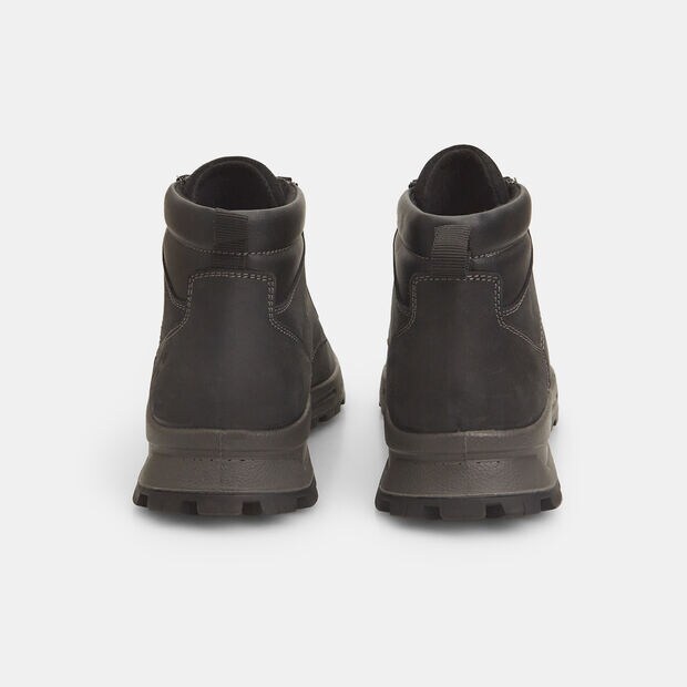 Bottines pour homme Weinbrenner en cuir velours, Noir