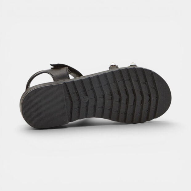 Sandales pour fille Bata avec clous, Noir