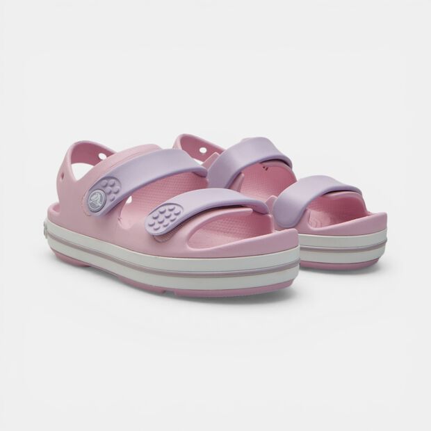 Sandales pour fille avec bride Crocs, Rose