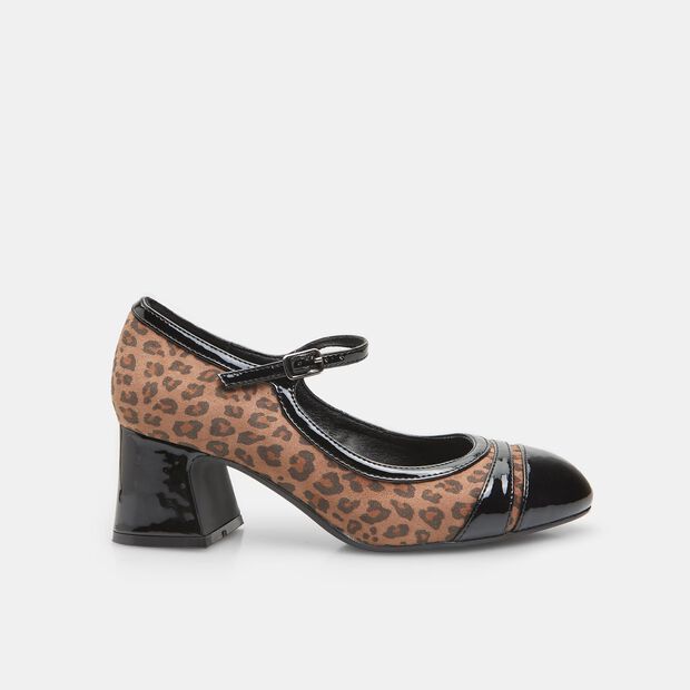 Mary Jane pour femme avec talon block 6 cm BATA, 
