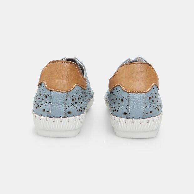 Chaussures &agrave; lacets pour femme Weinbrenner, Bleu