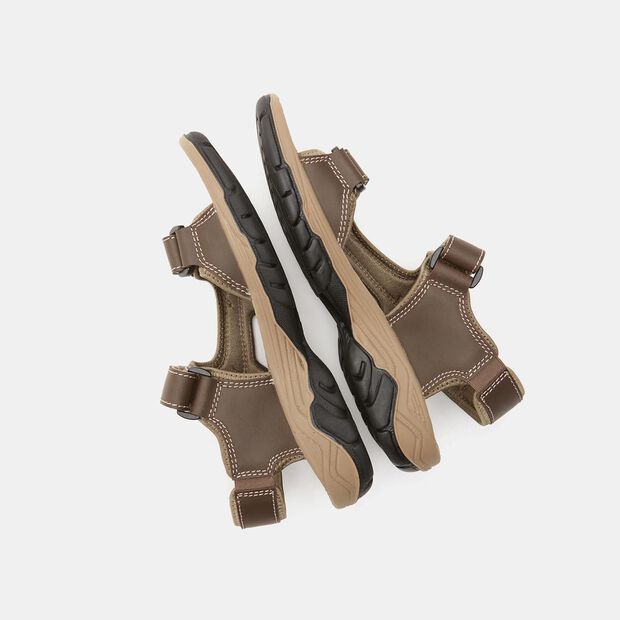 Sandales de sport pour homme Weinbrenner en cuir, Bronzer