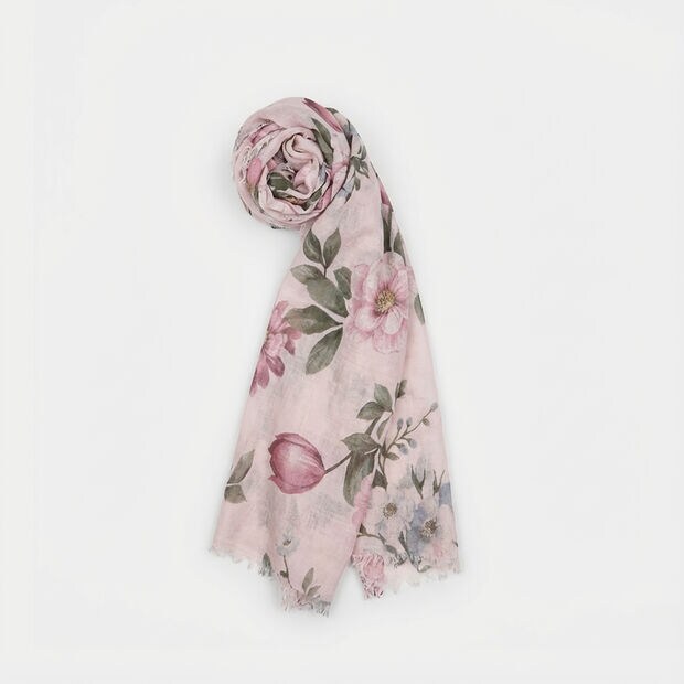 &Eacute;charpe femme &agrave; motif floral Bata, Multicolore