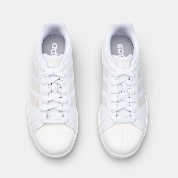 Baskets pour gar&ccedil;ons Adidas STREETTALK, Blanc