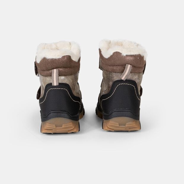 Bottine d'hiver pour enfant, Or