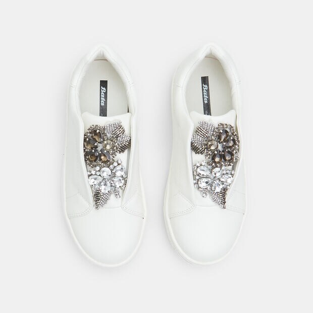 Sneakers pour fille, Blanc