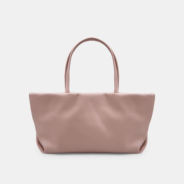 Sac cabas femme effet martel&eacute; Bata, Rose