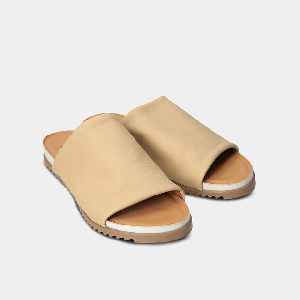 Mules pour femmes en cuir, 