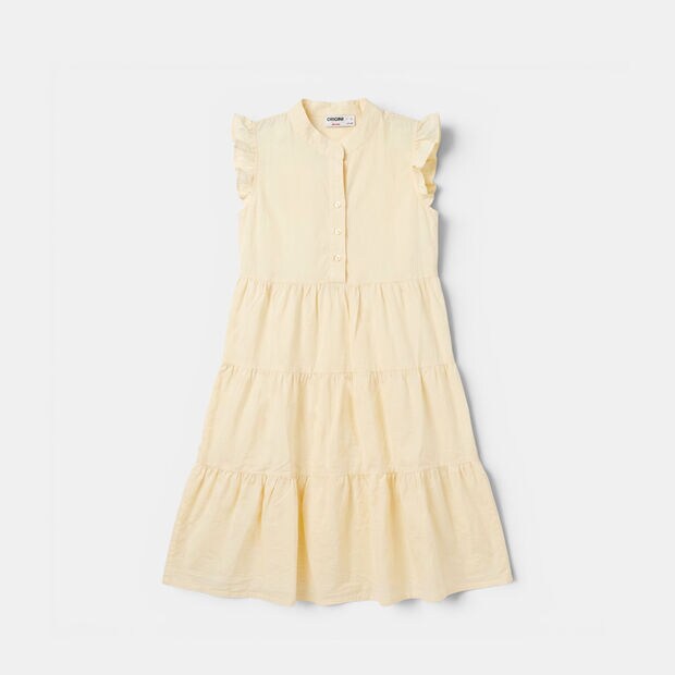 Robe en coton pour femme Origini, Jaune