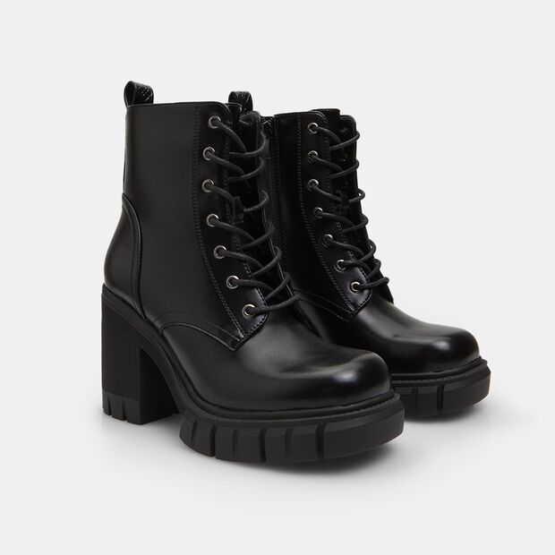 Bottines &agrave; lacets pour femme Bata Red Label, Noir