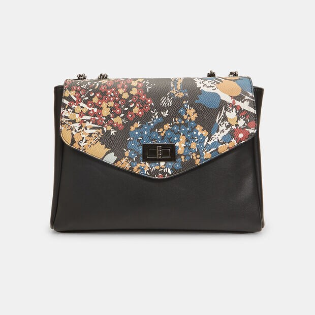 Sac &agrave; bandouli&egrave;re pour femme avec imprim&eacute; floral, 