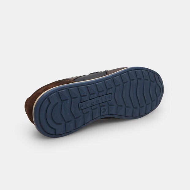 Sneakers pour homme en cuir Bugatti, Marron