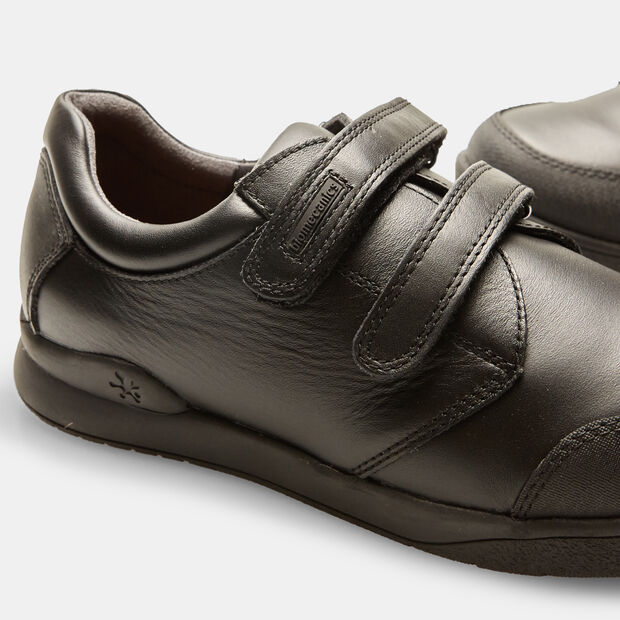 Sneakers pour gar&ccedil;on Biomecanics avec velcros, Noir