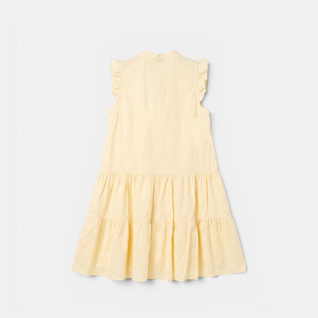Robe en coton pour femme Origini, Jaune