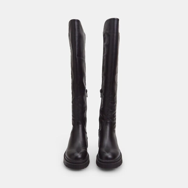Bottes pour femme avec semelle crant&eacute;e, Noir