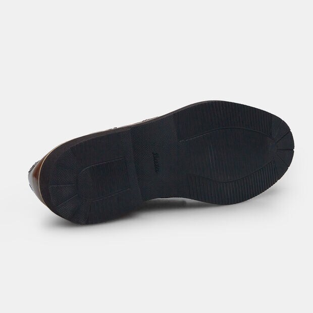 Chaussures brogues en cuir pour homme BATA, Marron