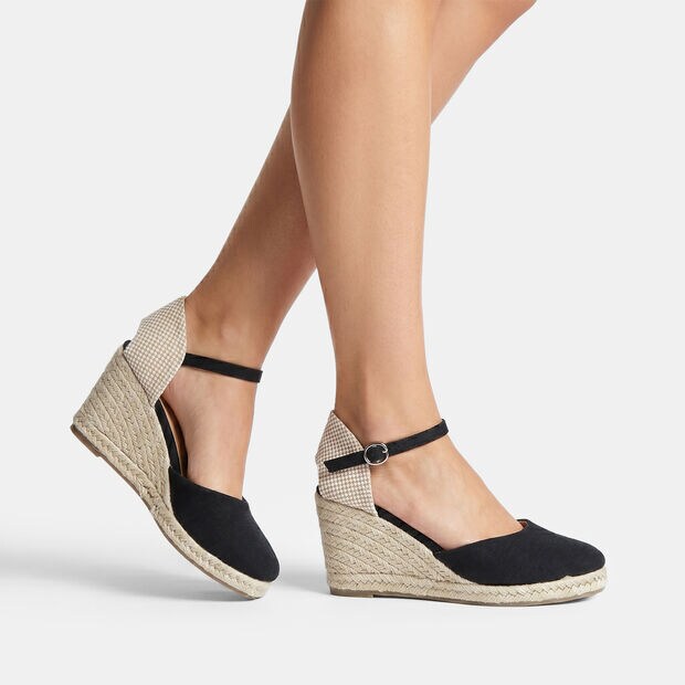 Espadrilles comfortables BATA, Noir