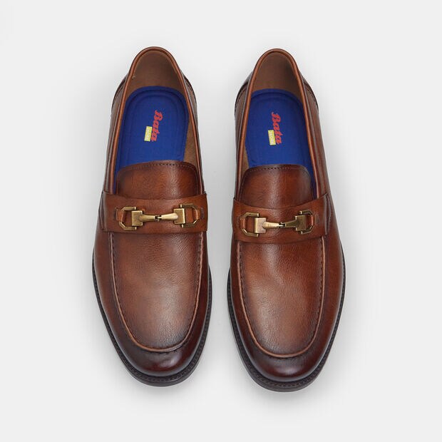 mocassins pour homme en cuir Bata 24H, 