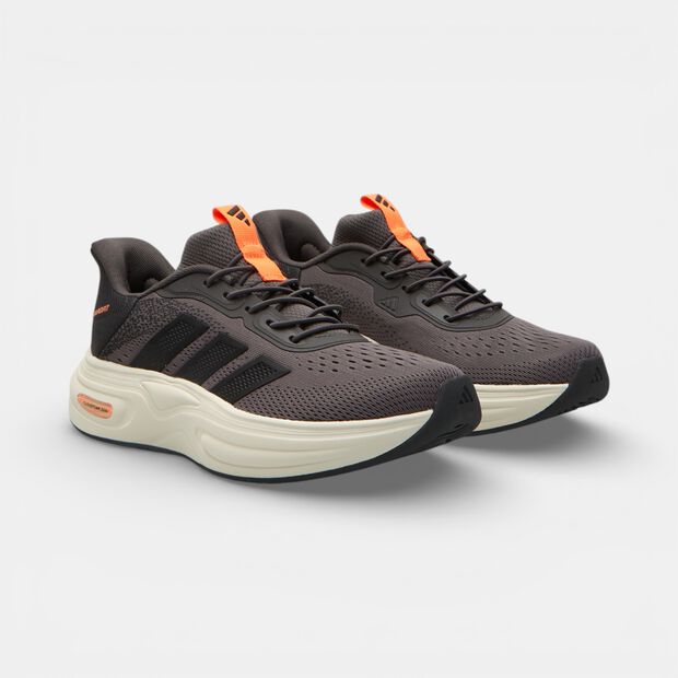 Baskets homme Adidas CLOUDFOAM CUXXION - RAPIDFIT, Marron