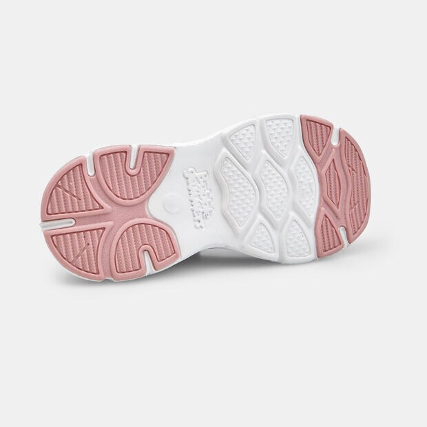 Baskets pour fille Bubblegummers avec bride velcro, Rose