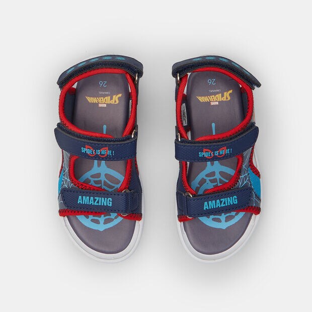 Sandales pour enfant SPIDERMAN, Rouge