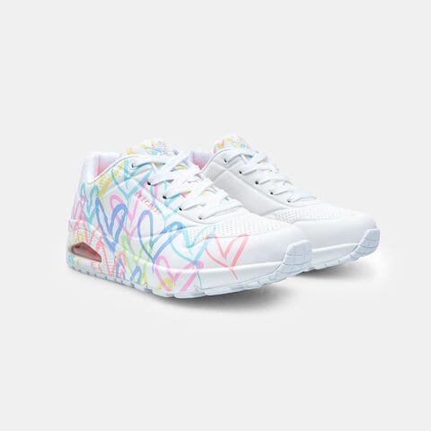 Sneakers pour femmes SKECHERS SKECHERS X JGOLDCROWN, Blanc