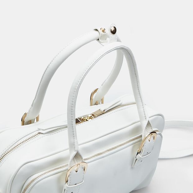 Sac BOWLING pour femme BATA, Blanc