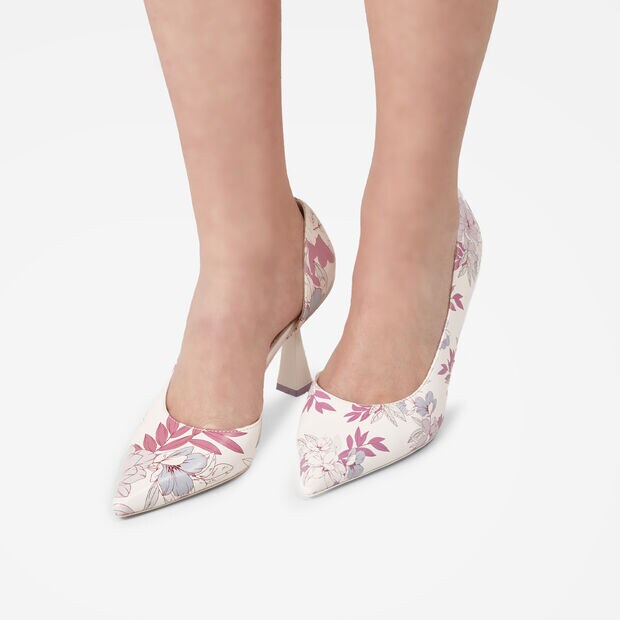 Escarpins &agrave; talons de 8,5 cm pour femme Bata Red Label, Blanc