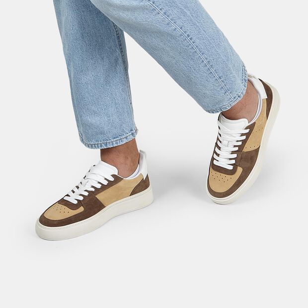 Sneakers en cuir pour homme BATA, 