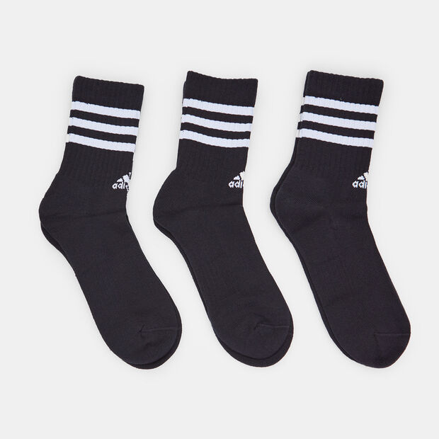 Trois paires de chaussettes unisexes Adidas, 