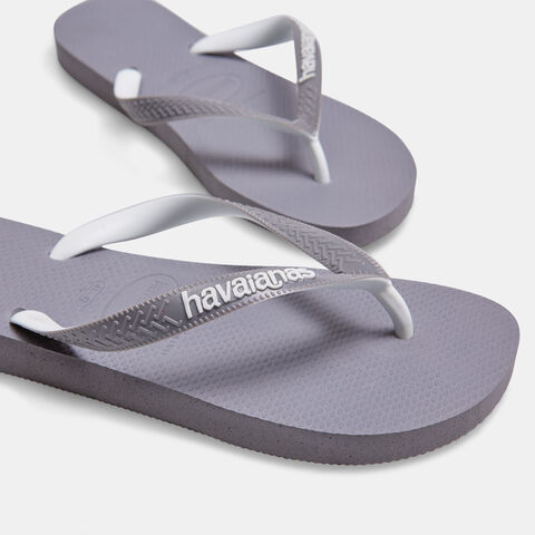 Sandales plates Havaianas, Gris