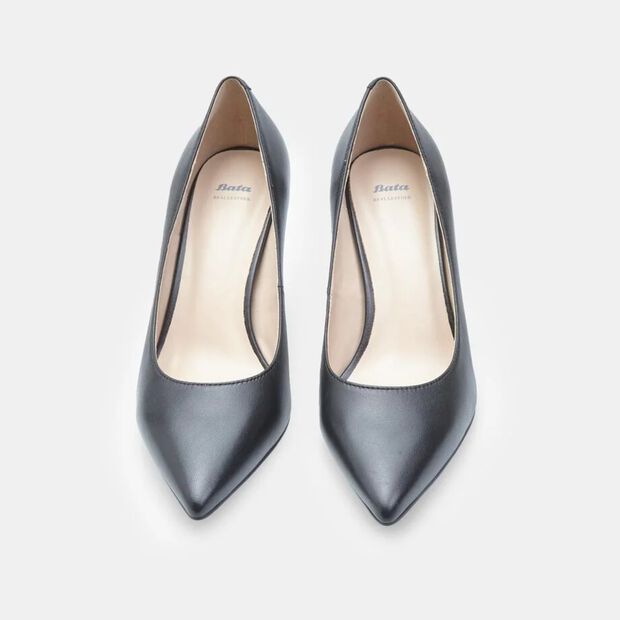 Escarpins en cuir pour femme BATA, Noir
