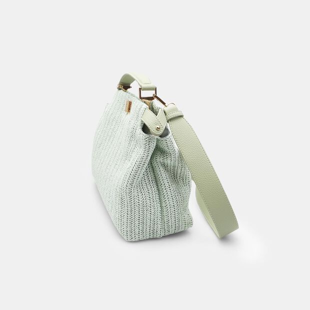 Sac &agrave; main pour femme en raphia BATA, 
