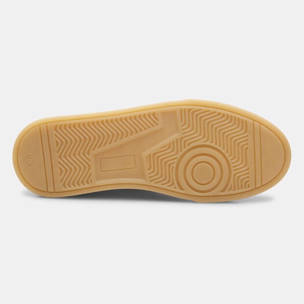 Sneakers pour homme en cuir, Gris
