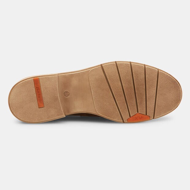 Mocassins pour homme en cuir , Marron