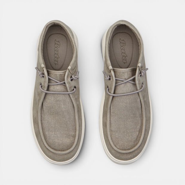 Chaussures &agrave; lacets comfortables BATA, Gris