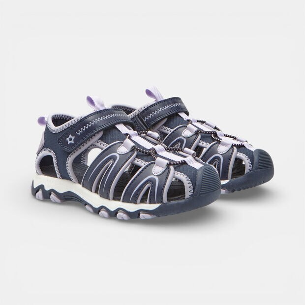 Sandales ferm&eacute;es pour fille Bubblegummers avec bride, Bleu