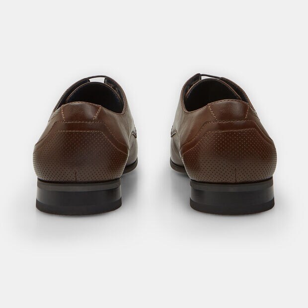 Chaussure &agrave; lacets pour homme en vernis, 